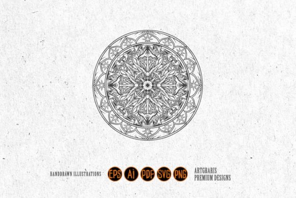 Download Elegant Mandala Mushrooms Flourish Canna - Elegant Collection