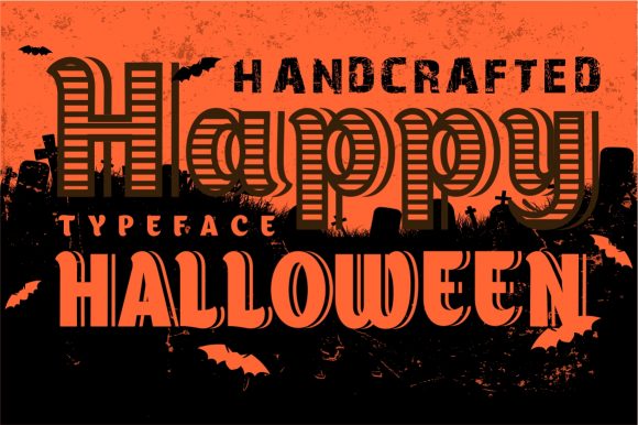 Download Happy Halloween Handcrafted Typeface - Handcrafted Collection