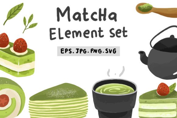 Download Matcha Element Set - Element Collection